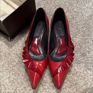 Louis Vuitton 37 Red Women's Shoes
